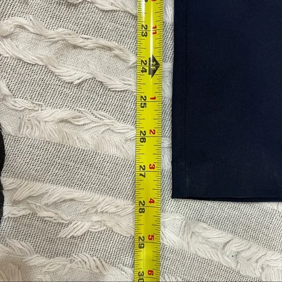 Lululemon Pants Men 34 Navy  Commission SLIM Fit Warpstreme Stretch Golf Chino - Picture 5 of 11